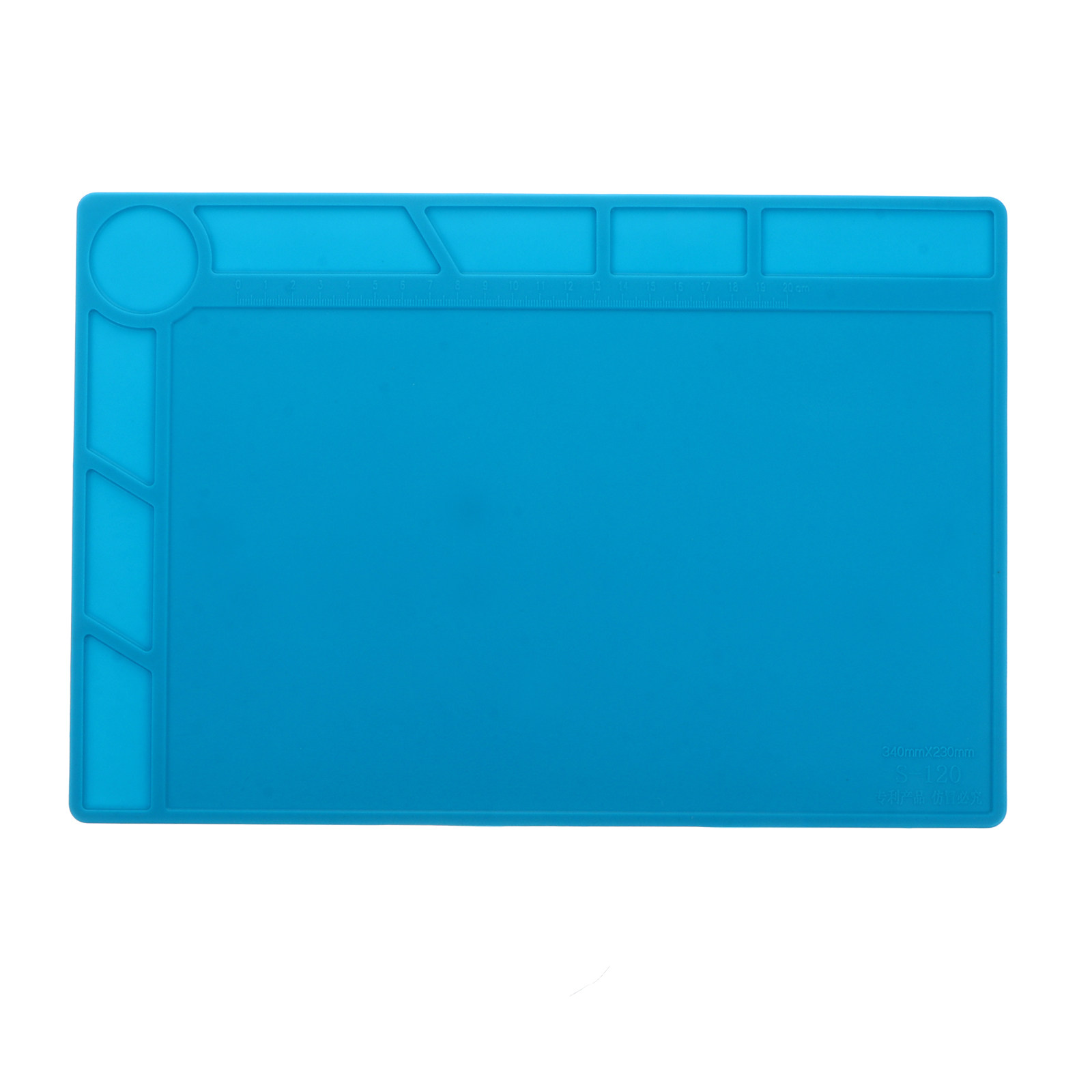 Electronics Repair Mat - Isıya Dayanıklı Silikon Lehimleme Matı, Geniş