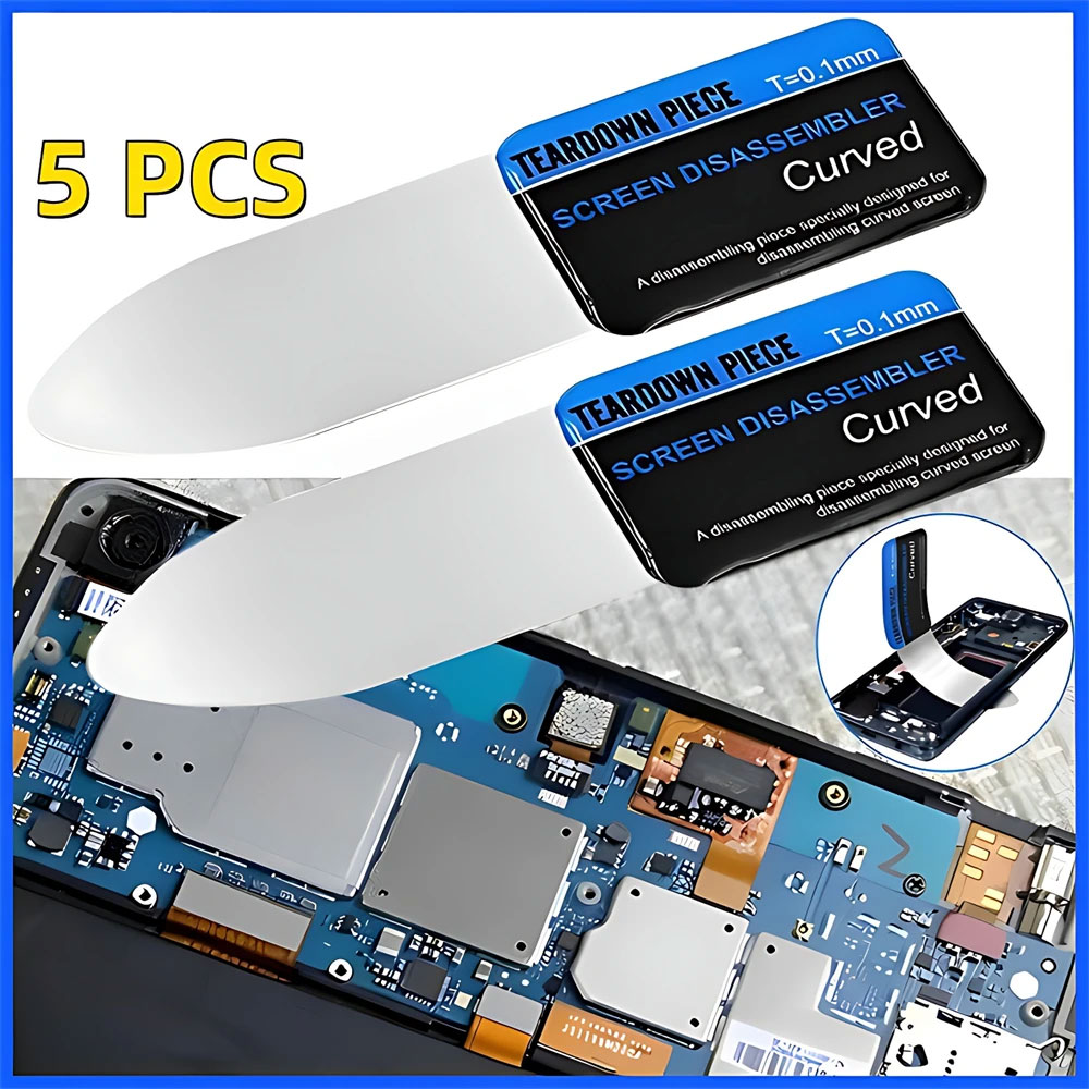 Spudger Plastic Set - Cep Telefonu Kavisli LCD Ekran Spudger