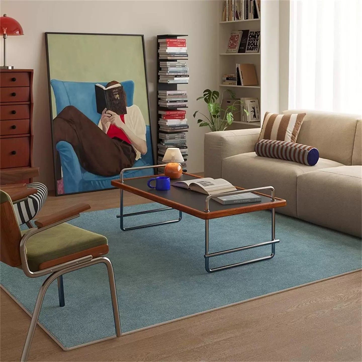 Electronics Repair Desk - Modern Sade Düz Renk Stili Oturma