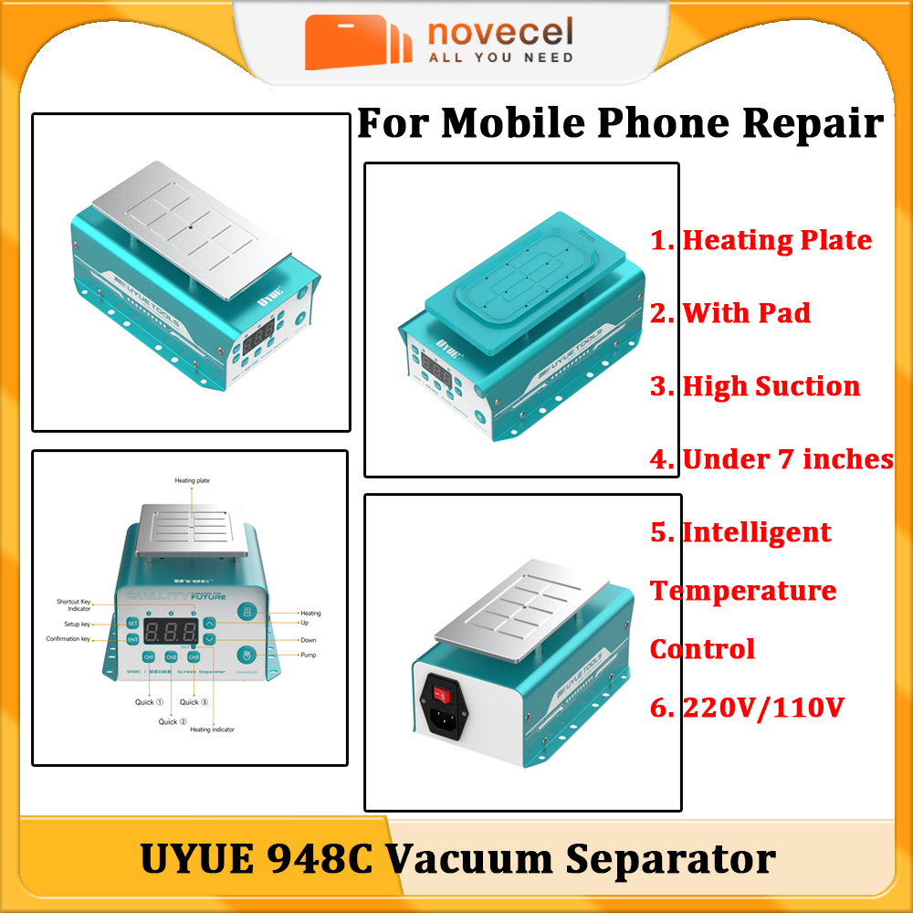 UYUE 948C LCD Ekran Vakum Ayır - Screen Separator Machine incelemesi ve fiyatı