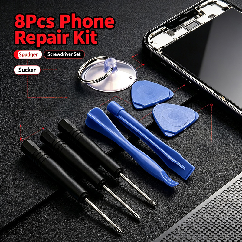 8 Adet/Paket Telefon Tamir Ale - Spudger Plastic Set incelemesi ve fiyatı