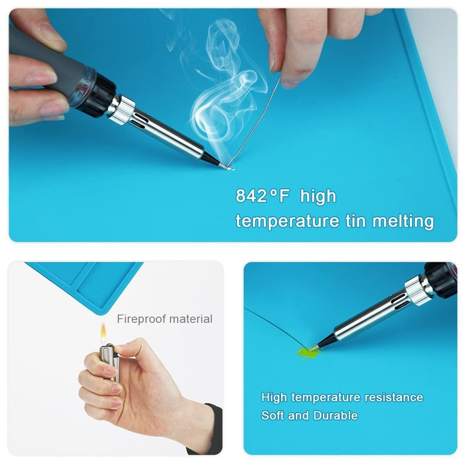 Isıya Dayanıklı Silikon Lehiml - Electronics Repair Mat incelemesi ve fiyatı