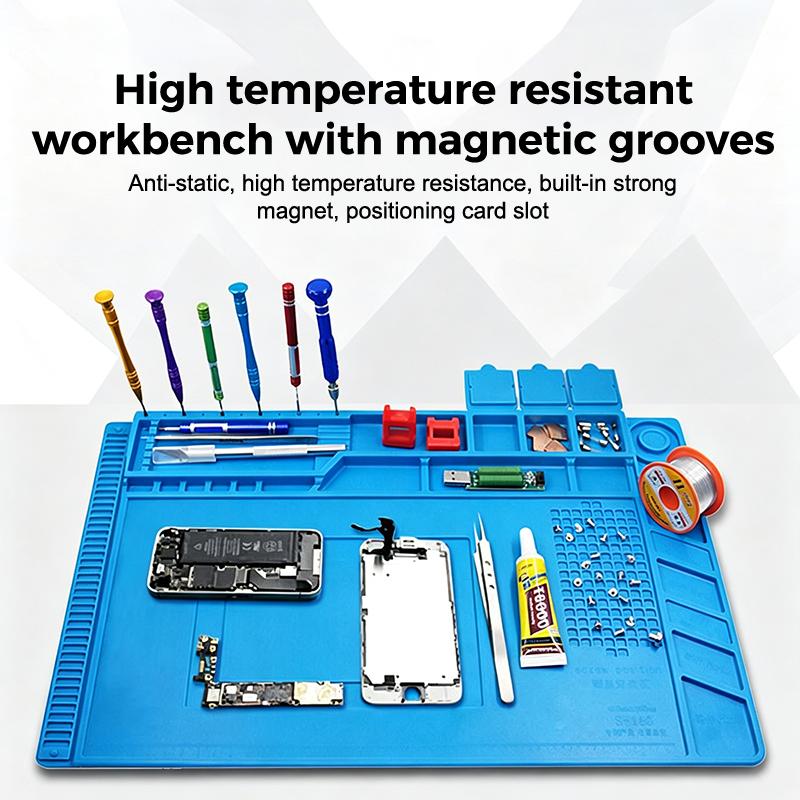 Manyetik Anti-Statik Silikon L - Electronics Repair Mat incelemesi ve fiyatı