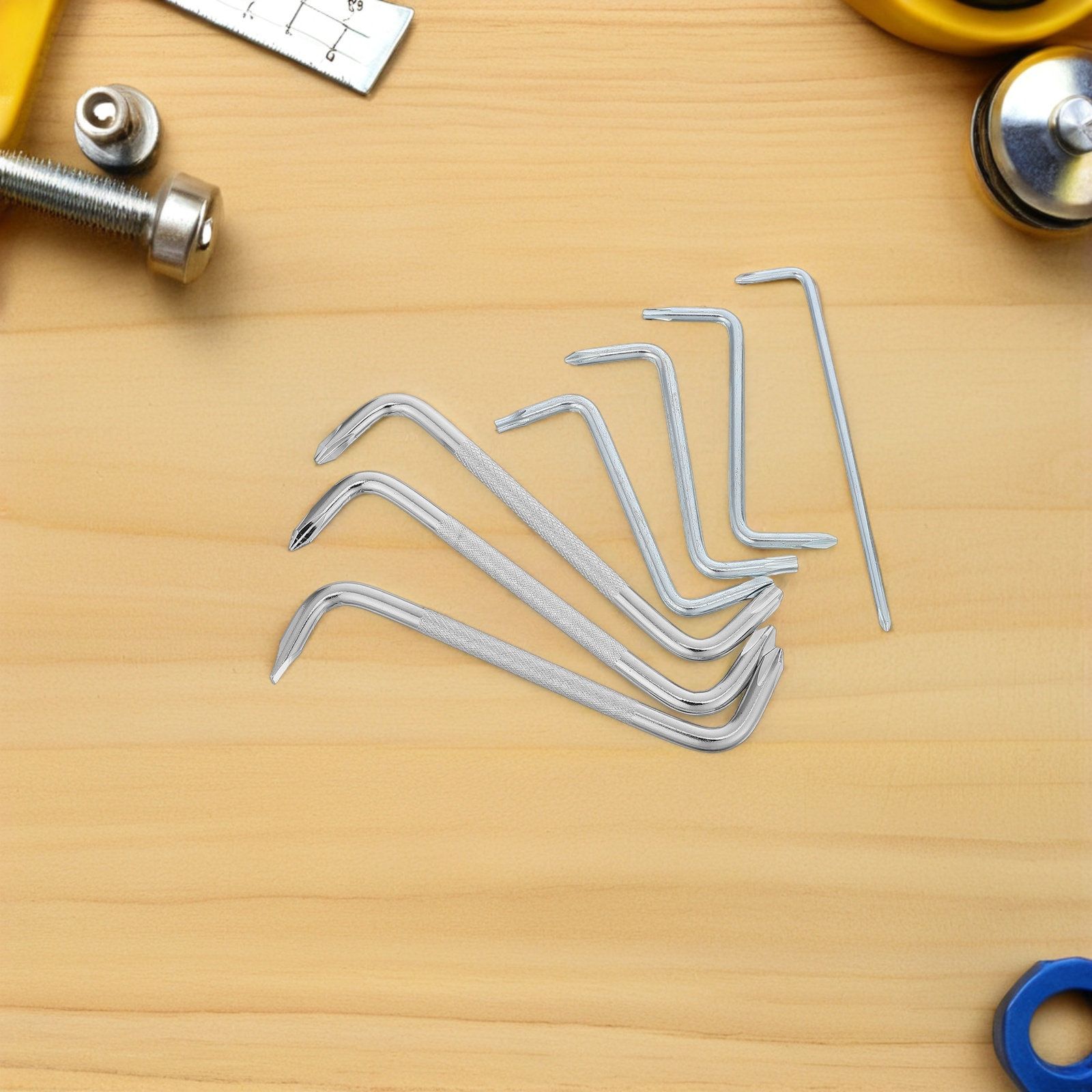 7 Parçalı Dik Açılı Tornavida  - Electronics Repair Degree incelemesi ve fiyatı