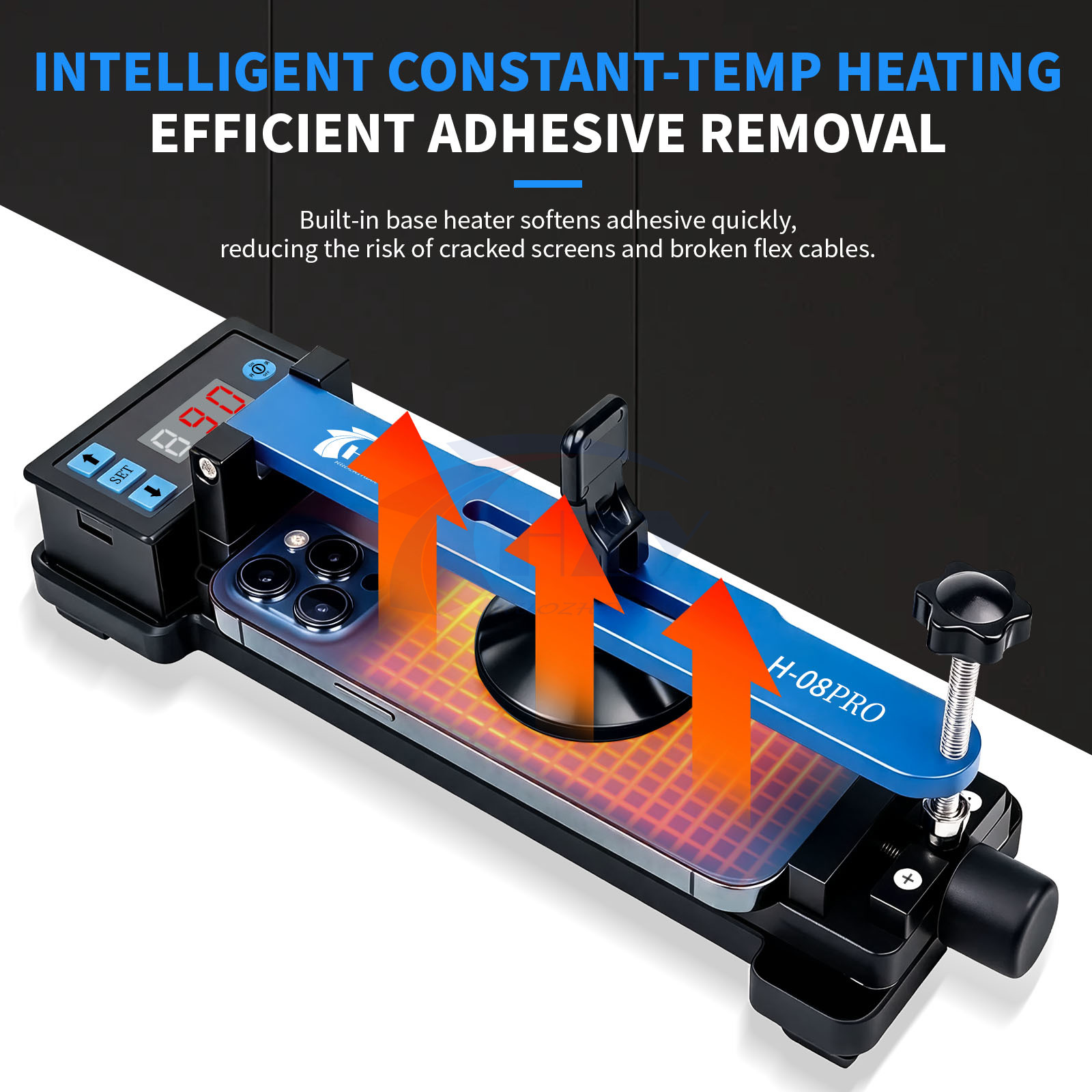 HZY H-08 PRO 150W Isıtmalı Ekr - Screen Separator Machine incelemesi ve fiyatı